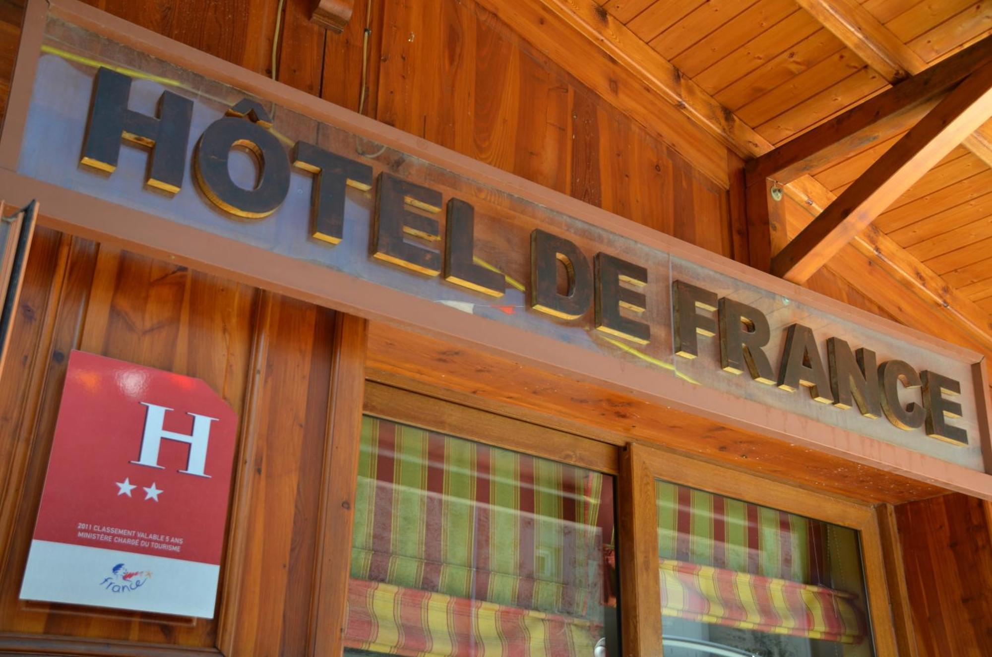 Hôtel de France Le Bessat Exterior foto
